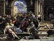 El Greco The Purification of the Temple oil painting